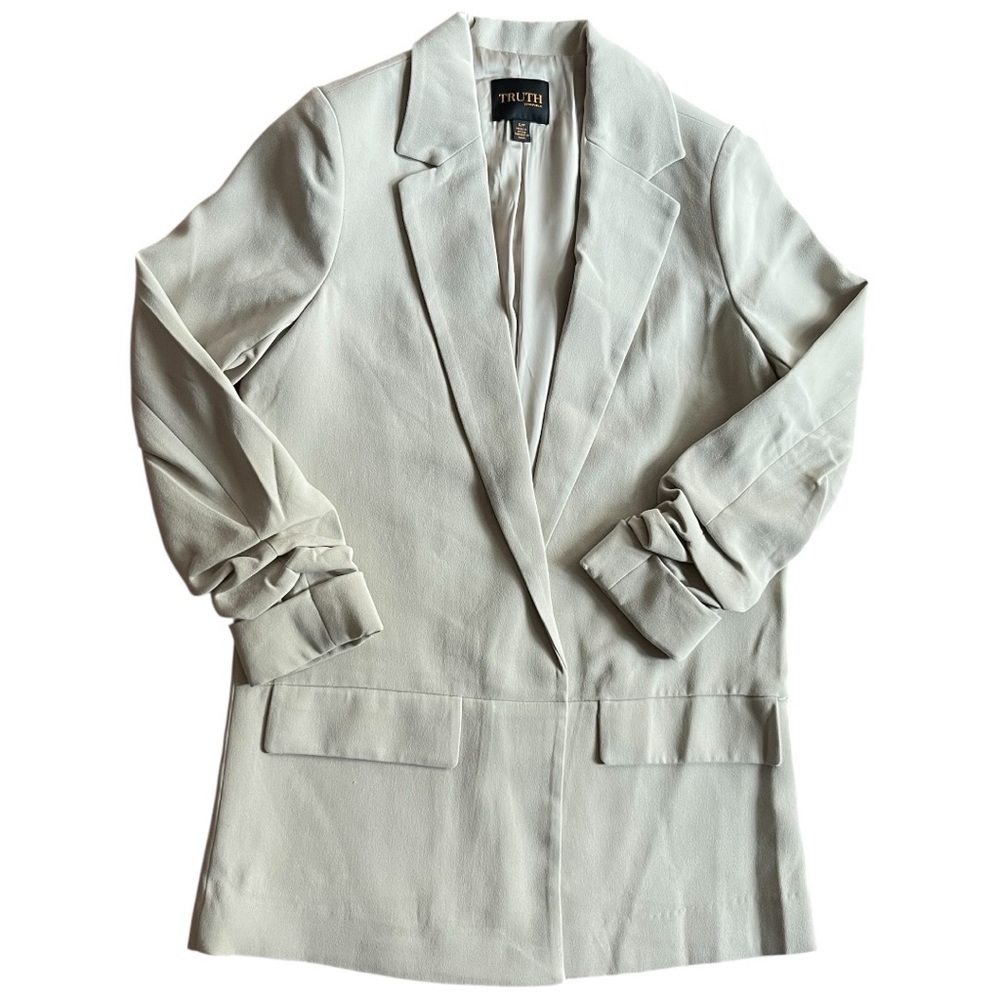 Truth Cream Blazer Modern Relaxed Fit